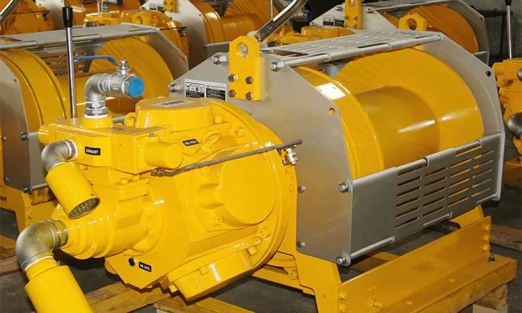 Sino Mechanical air winches shipped to Middle East customers